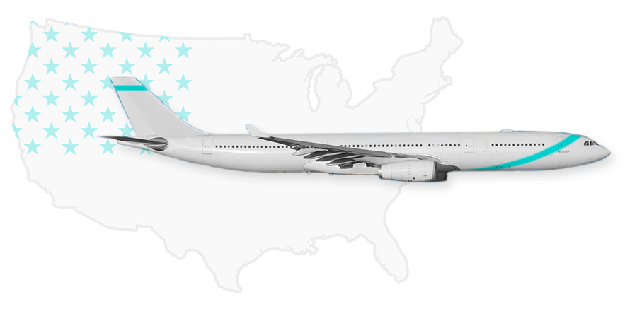 Авиаперевозки из Братска в США и из Америки в Братск