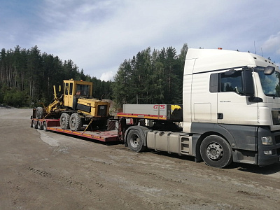 Грейдер ДЗ-122 из Медвежьегорск  в п.Гаврилово